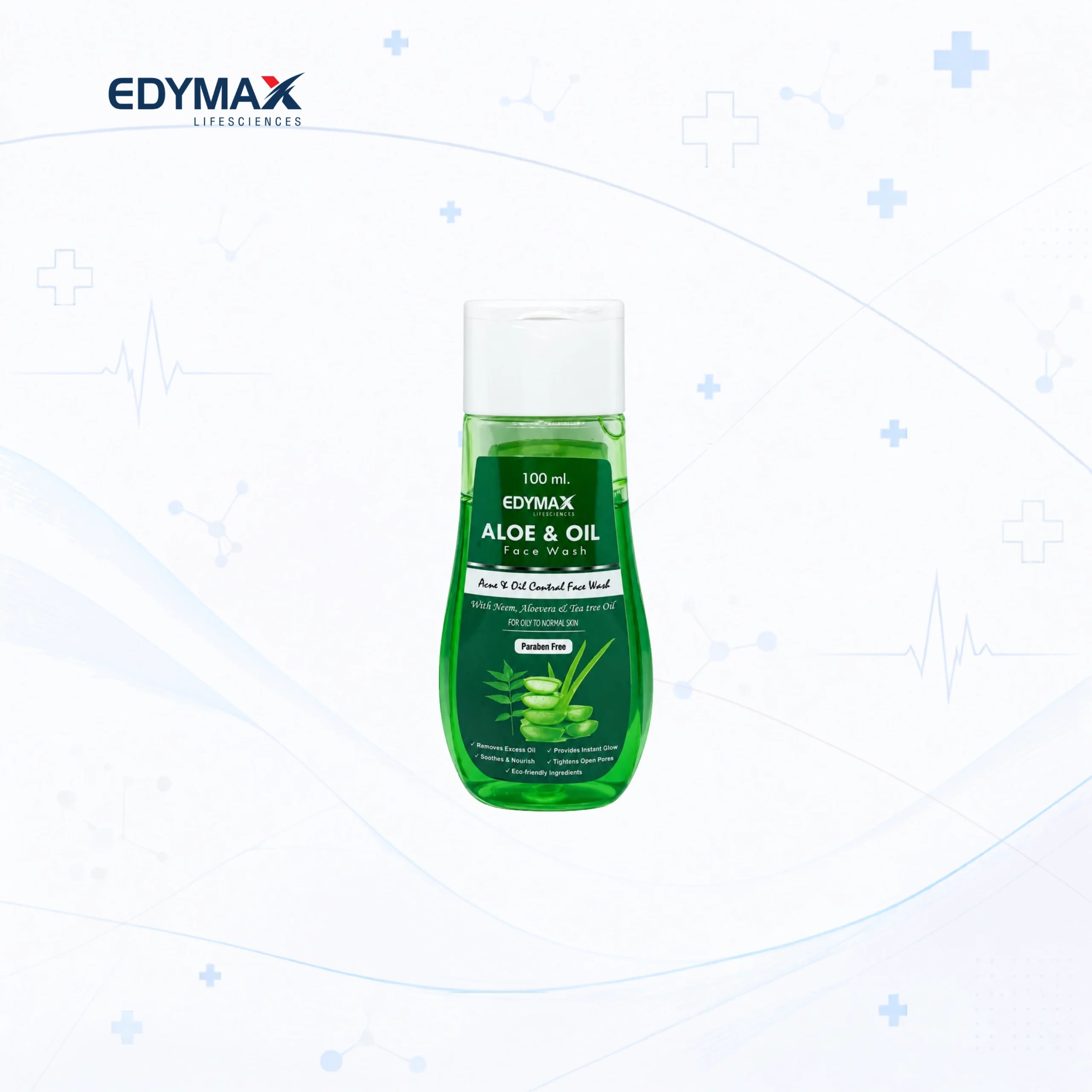EDYMAX FACE WASH - Aloe Vera